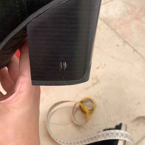 Black suede Kenneth Cole Reaction booties - Picture 10 of 15